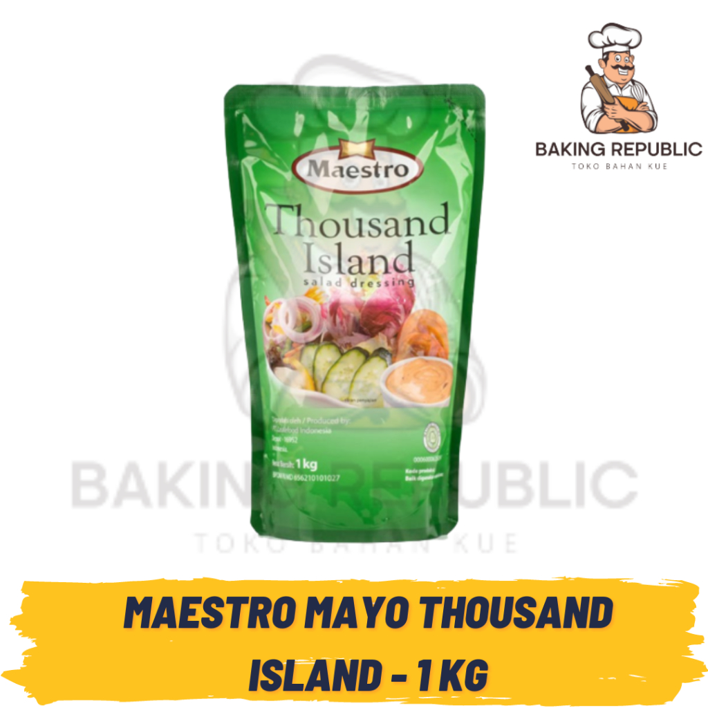 

MAESTRO MAYONAISE THOUSAND ISLAND | 1 KG