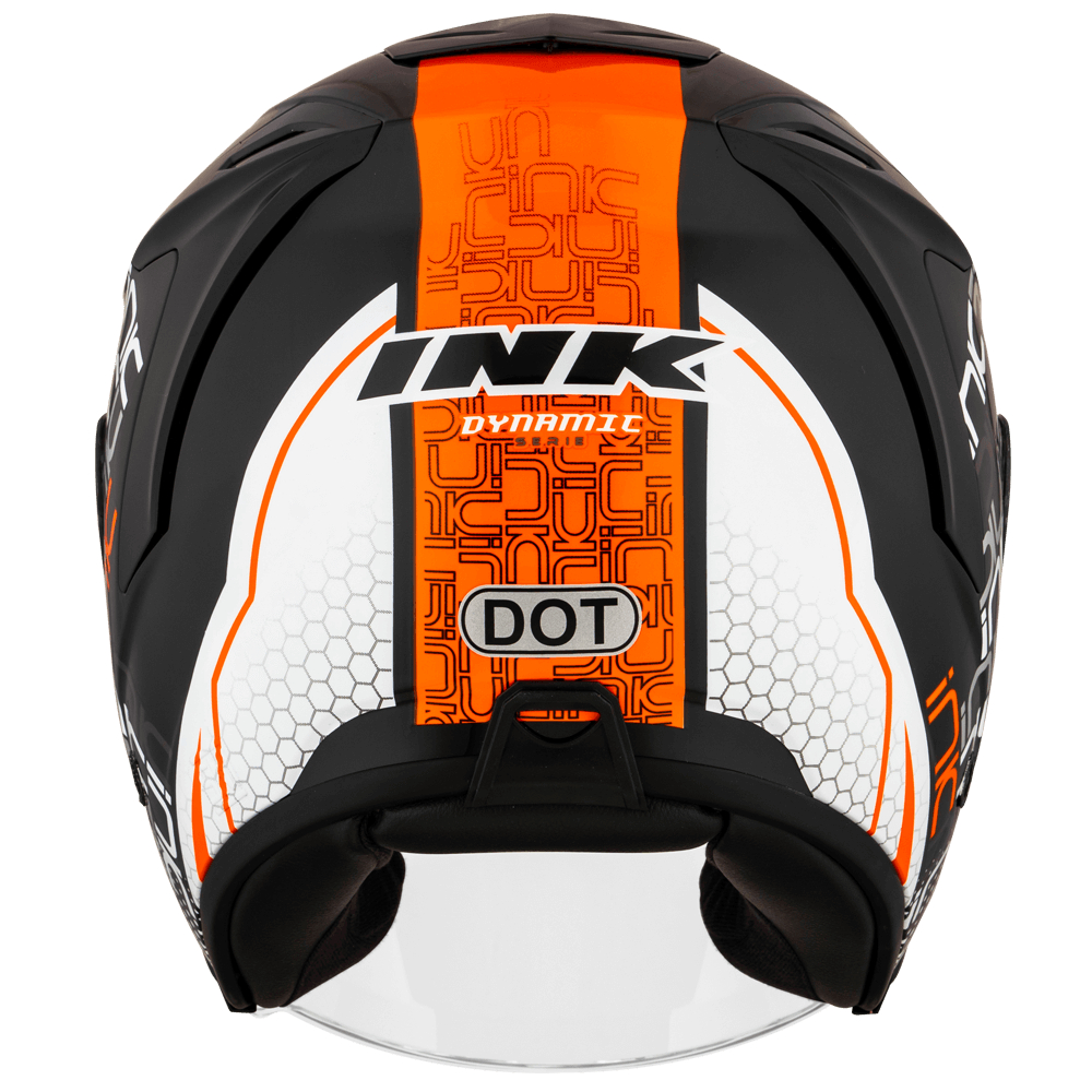 HELM INK DYNAMIC #4 - BLACK/ORANGE