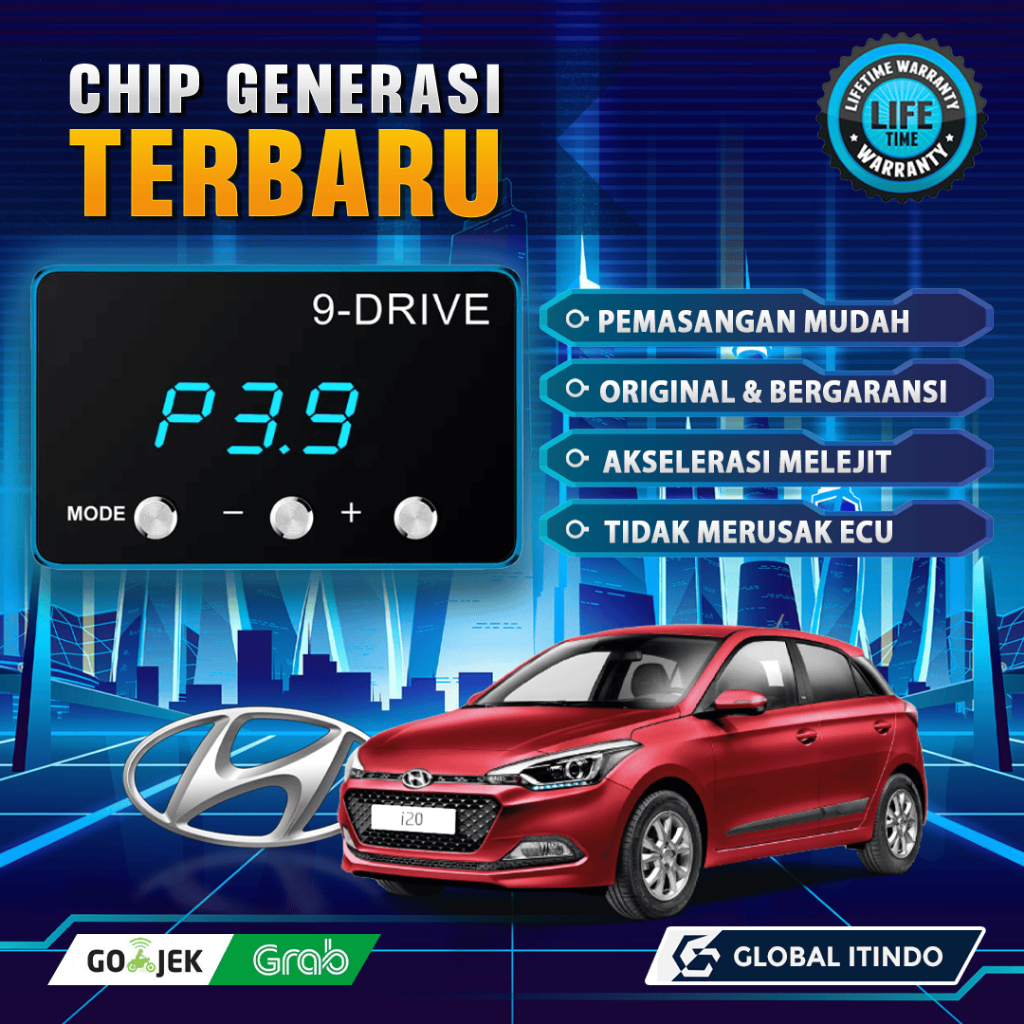 [ORIGINAL] 9 Drive Hyundai i20 Piggyback Throttle Controller ECU Remap - Lifetime Warranty