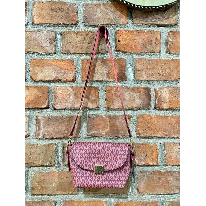 preloved tas pink fushia