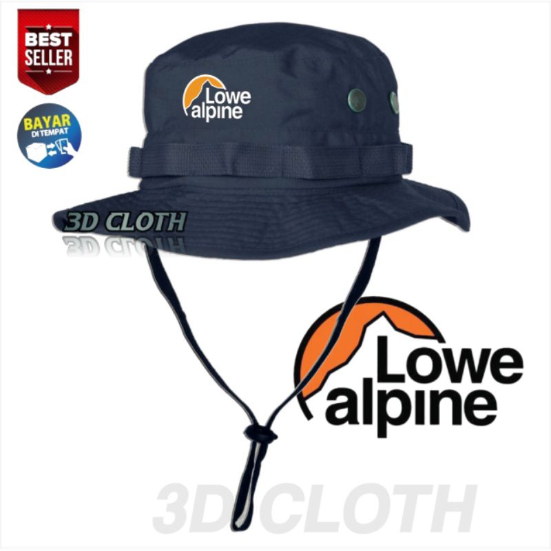 Topi Rimba LOWE ALPINE/Topi Gunung Outdoor Adventure/Topi Hiking Pria Wanita Premium