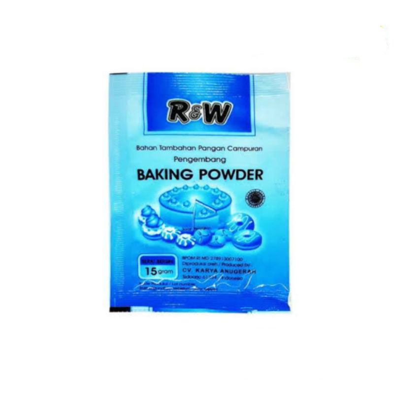 

BAKING POWDER SACHET 15 Gr