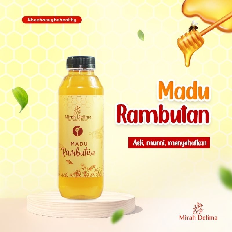 

Madu Rambutan - Raw Natural Honey - 500 ml