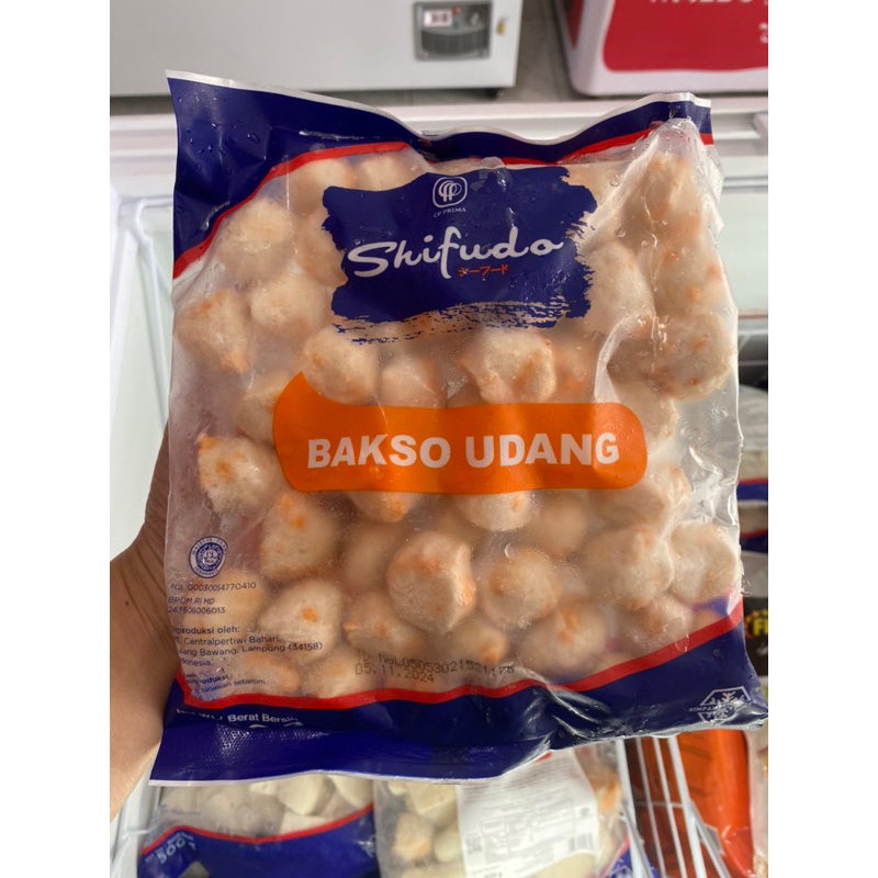 

Shifudo Bakso Udang Baso 500gr