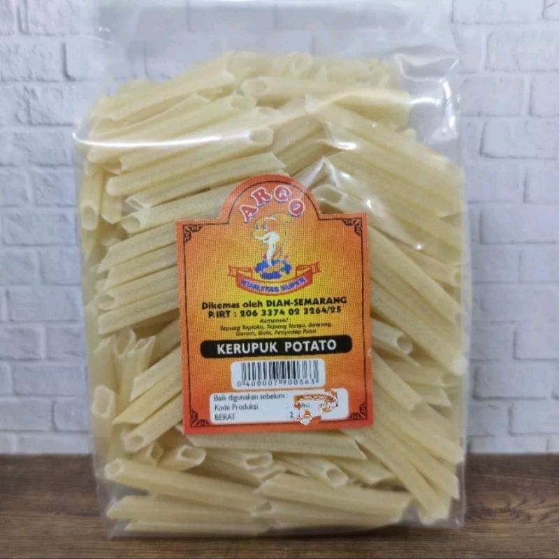 

krupuk potato 1kg (1000g)