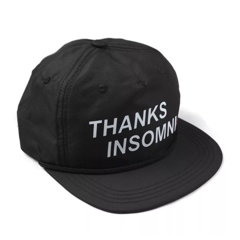 THANKSINSOMNIA | 6 Panel Alycia Black Cap