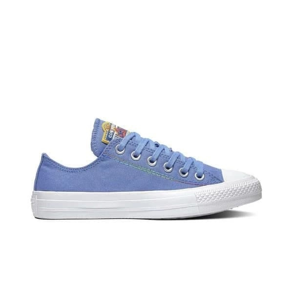 Sepatu Sneakers Wanita CONVERSE CT AS Ox Ozone Blue White Sulfur Original 165427C