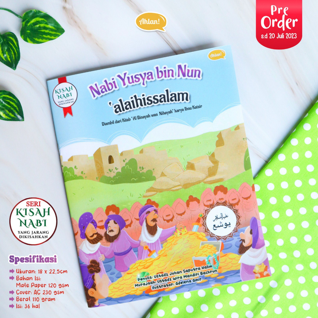 (AHLAN) Kisah Nabi Yusya Alaihi Salam Ahlan Books