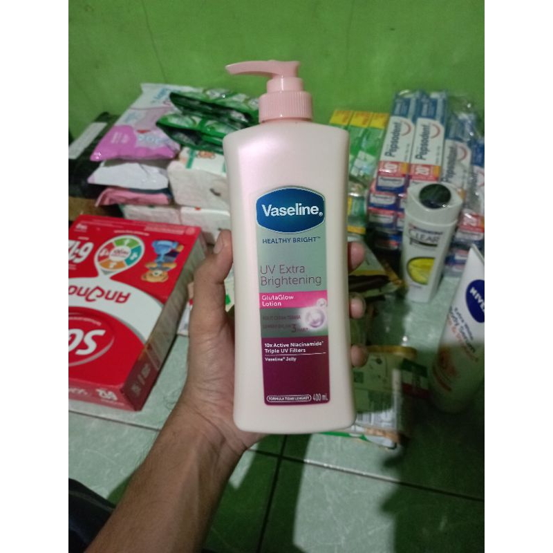 VASELINE GLUTA GLOW LOTION 400ML