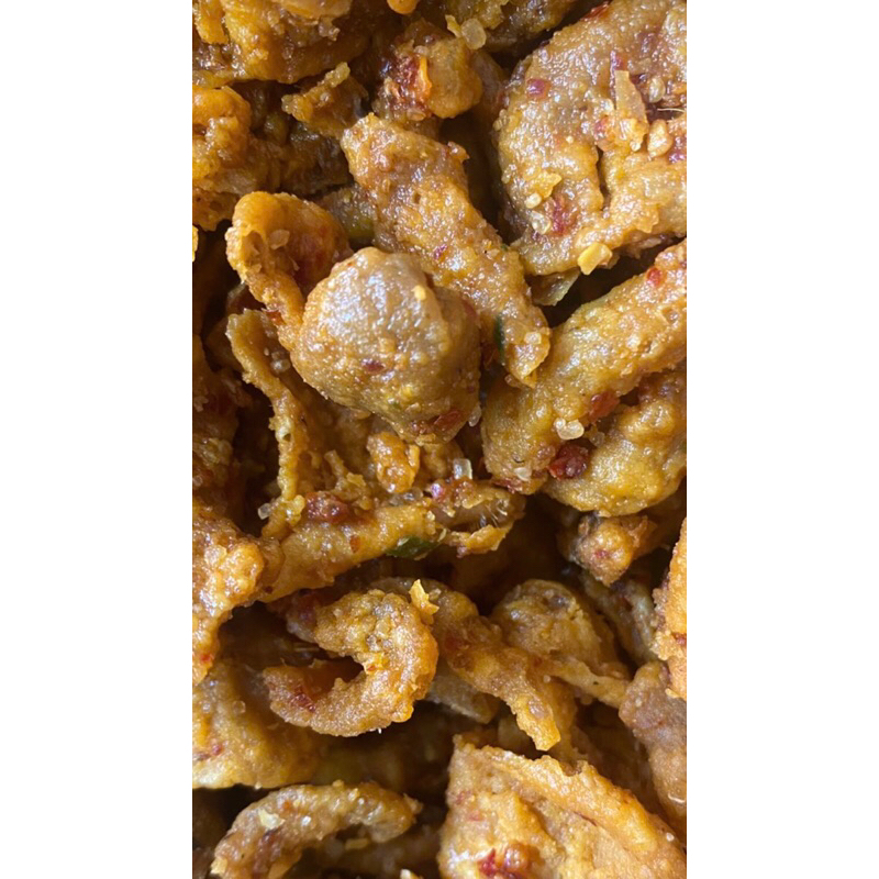 

Kulit ayam pedas