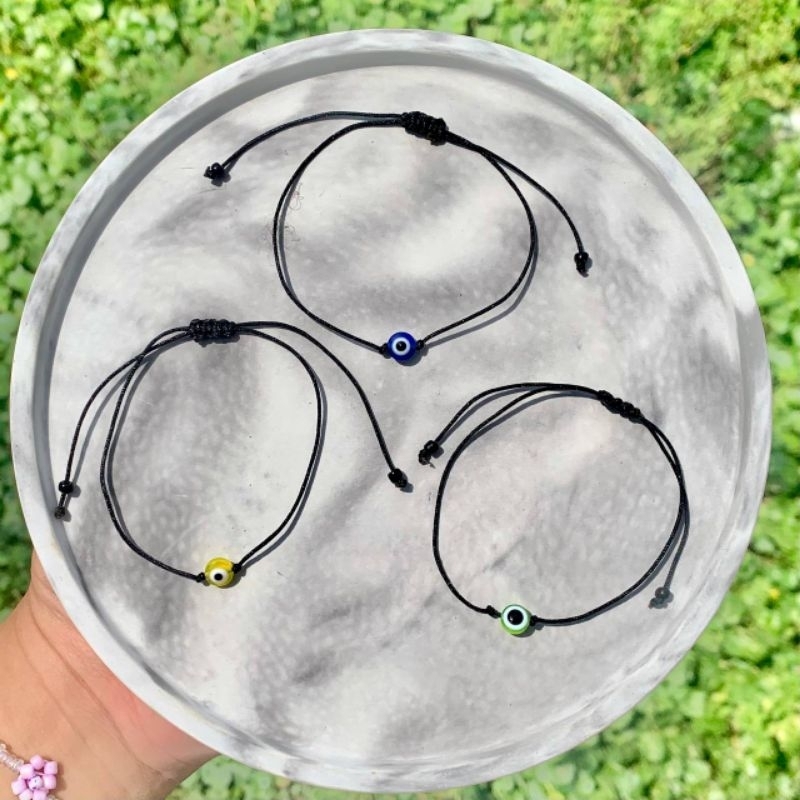 evil eye bracelet // bead bracelet evil eye