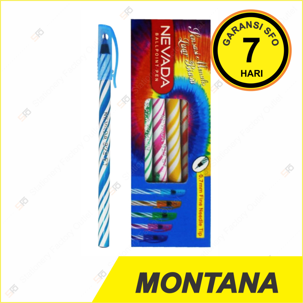 

Pen Spiral Nevada 923 ST - Pulpen Lilin Murah - Montana Group