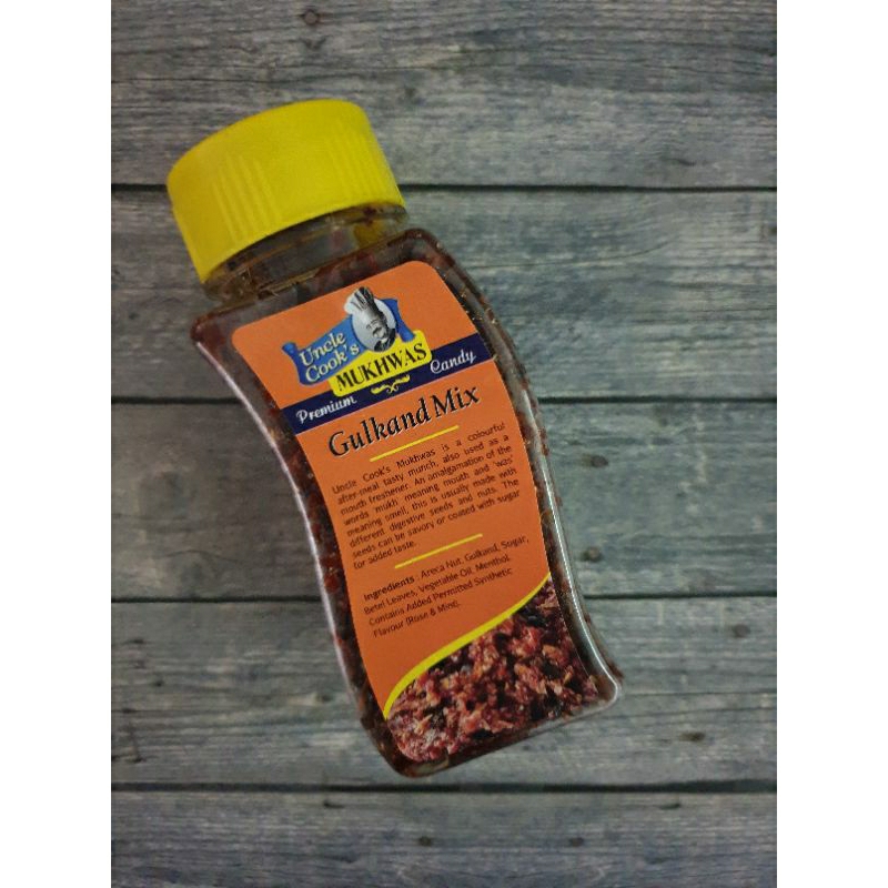 

Uncle Cooks Gulkand Mix Mukhwas Mouth Freshner Penyegar Mulut Chandan