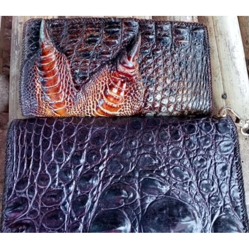 DOMPET KULIT BUAYA RAJUT MERAUKE