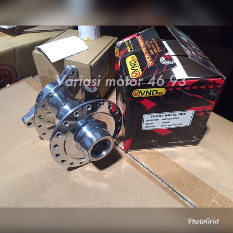 tromol vnd depan belakang nmax original vnd yamaha nmax 155 old