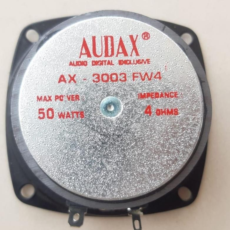 AUDAX SPEAKER 3 INCH DAYA 50 WATT AX-3003 / AX3003 WOOFER