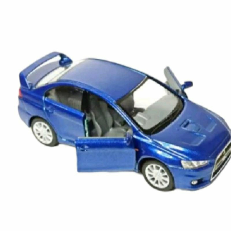 Miniatur Diecast Mobil 2008 Mobil Mitsubishi Lancer Evolution X