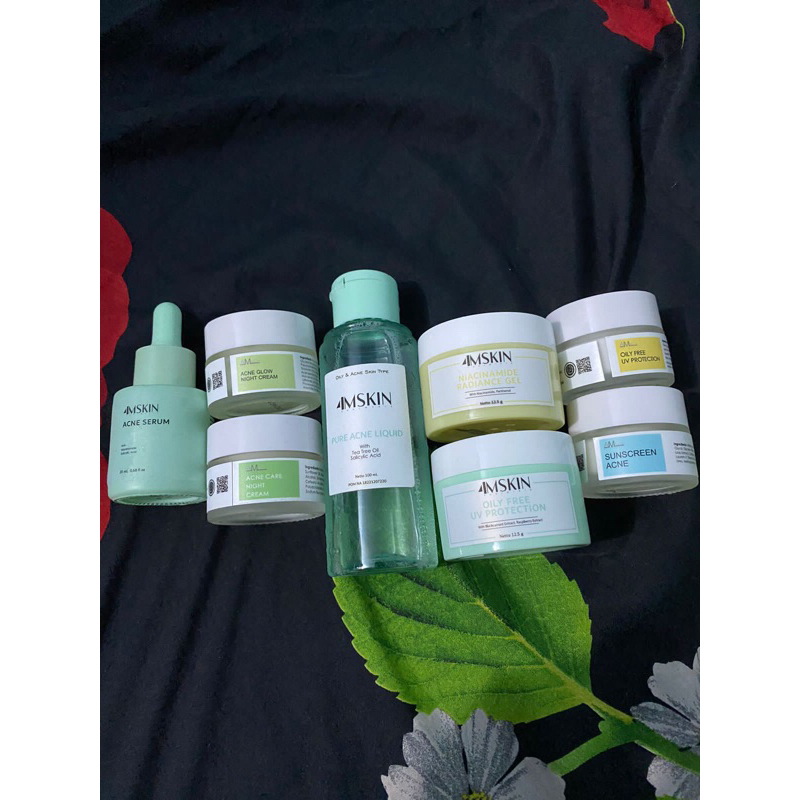 AMSkin Skincare Cream Preloved 95% Like New