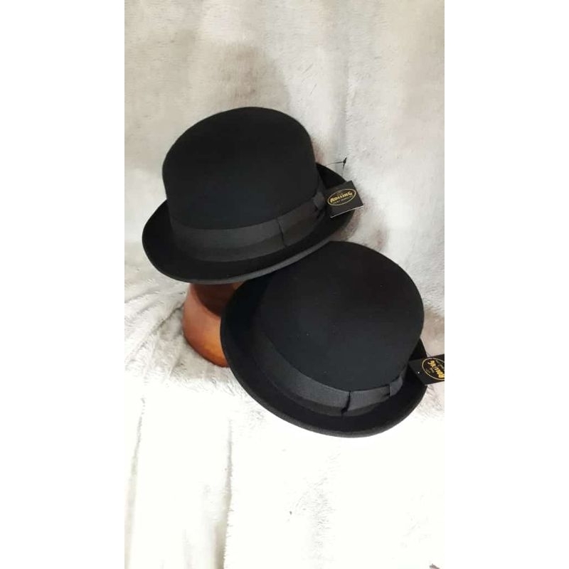 Topi Bulat Caplin Press Hard Laken Premium