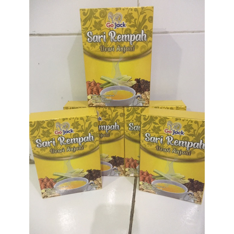

minuman herbal sari rempah DewiAnjani 200g beli 3 free 1