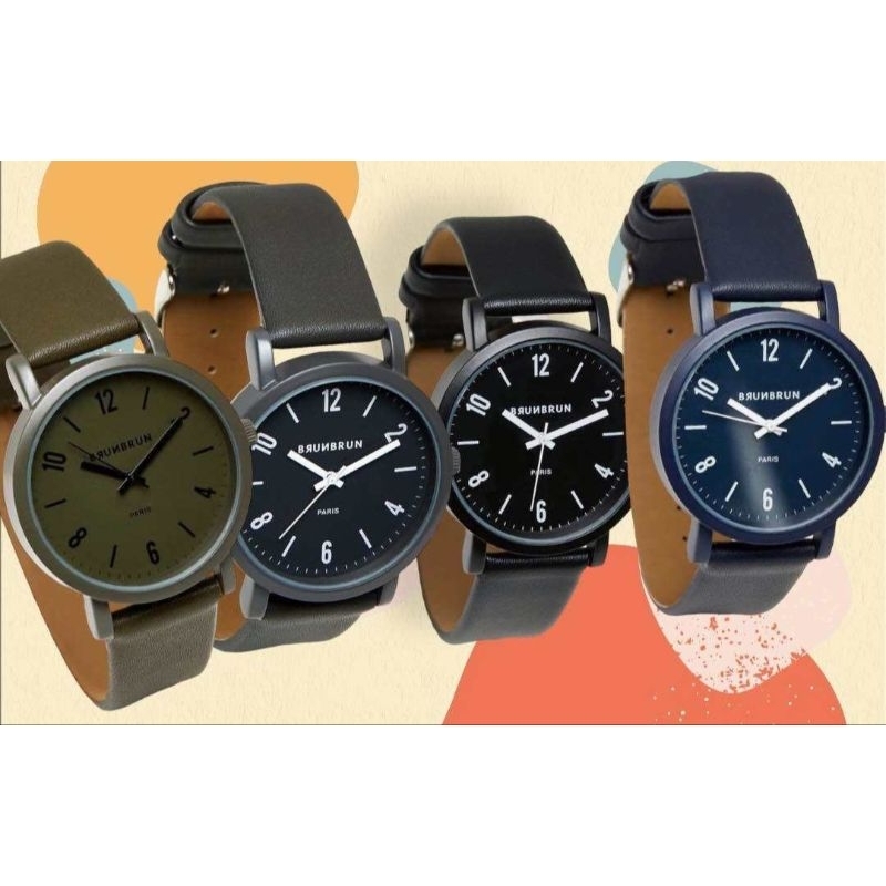 Promo Jam Tangan Nathan Navy Brunbrun Paris