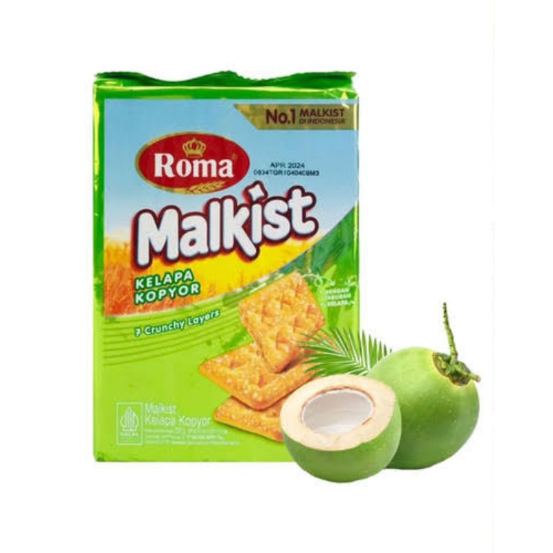 

Roma Malkist Kelapa Kopyor 200Gr