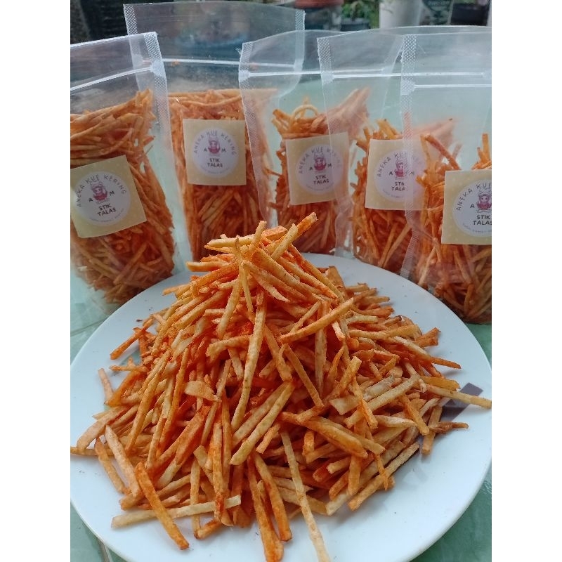 

keripik stik talas AM rasa original,balado dan pedas per 70gr