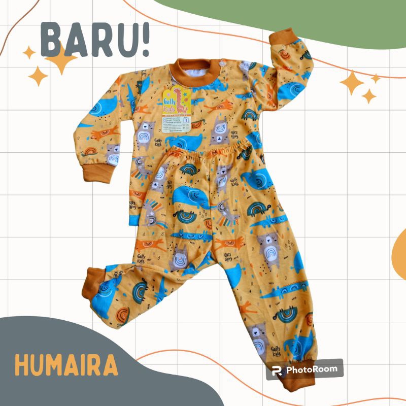Stelan baju bayi- stelan baju panjang celana panjang -Gaffy kids