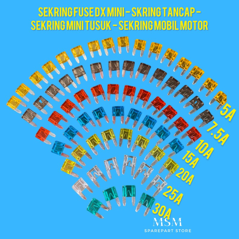 SEKRING FUSE DX MINI - SKRING TANCAP - SEKRING MINI TUSUK - SEKRING MOBIL MOTOR