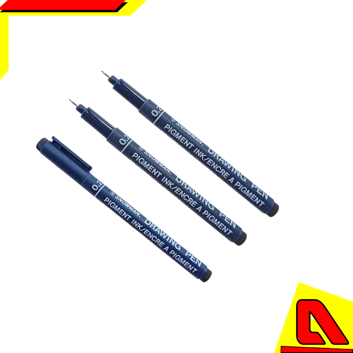 

DRAWING PEN SNOWMAN [ UKURAN 0,1 - 0,8 ]