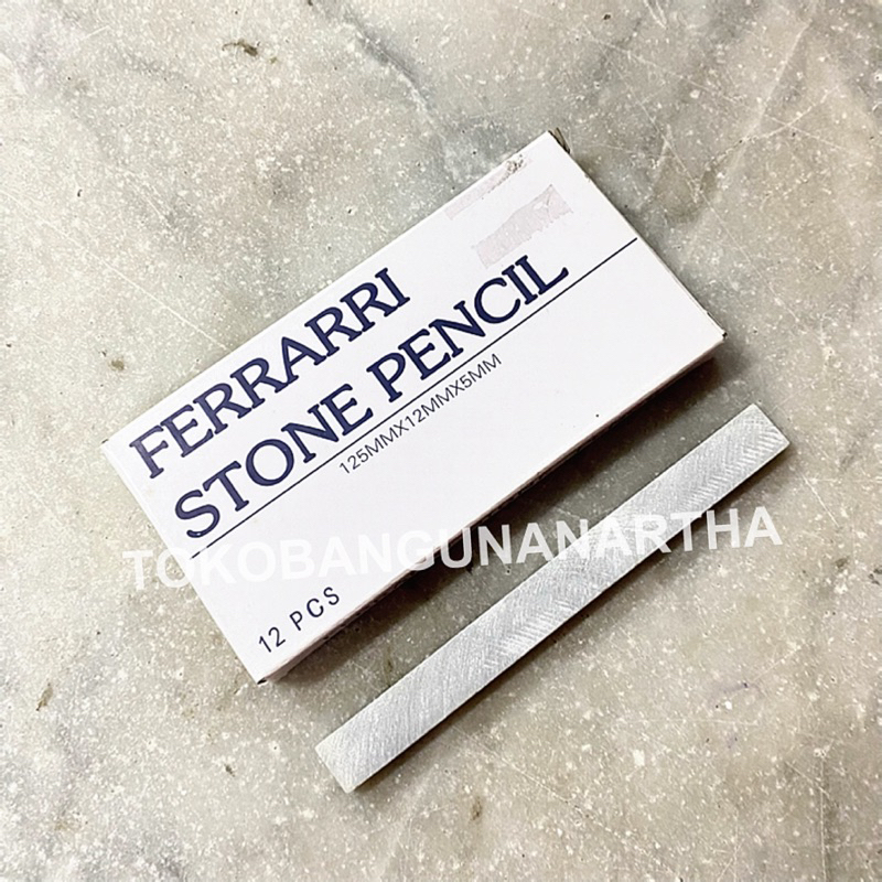 

Kapur Besi Stone Pencil Ferarri 125MMX12MMX5MM
