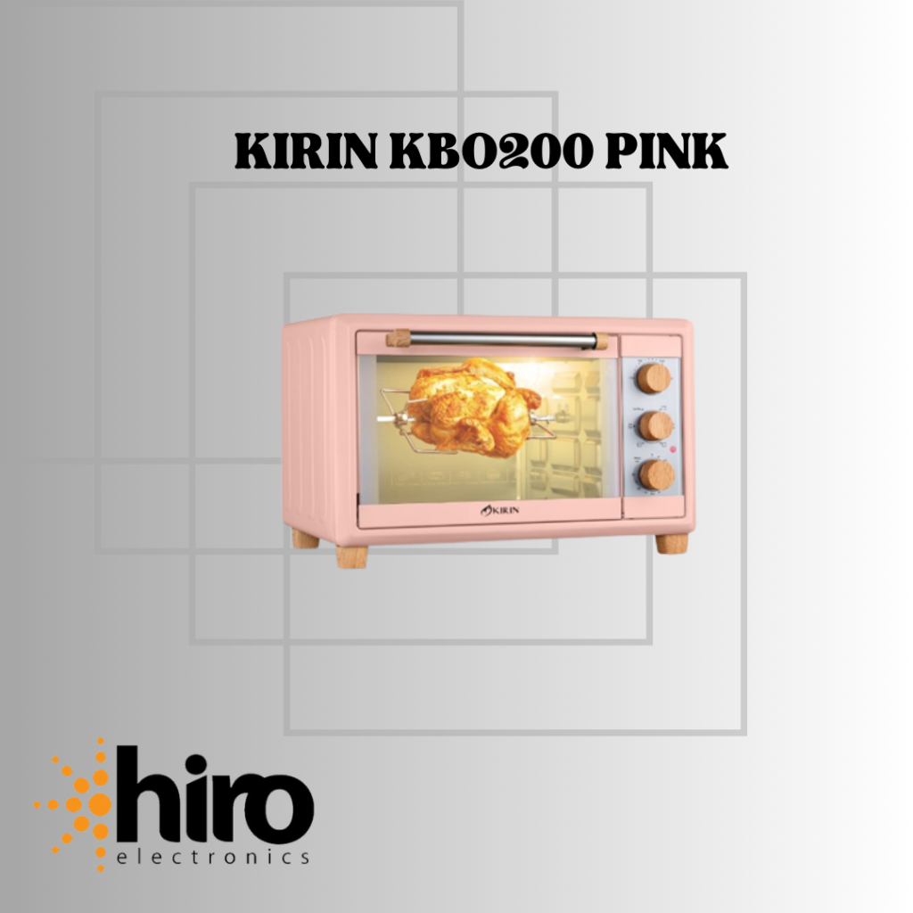 OVEN LISTRIK 20 LITER KIRIN KBO200 PINK