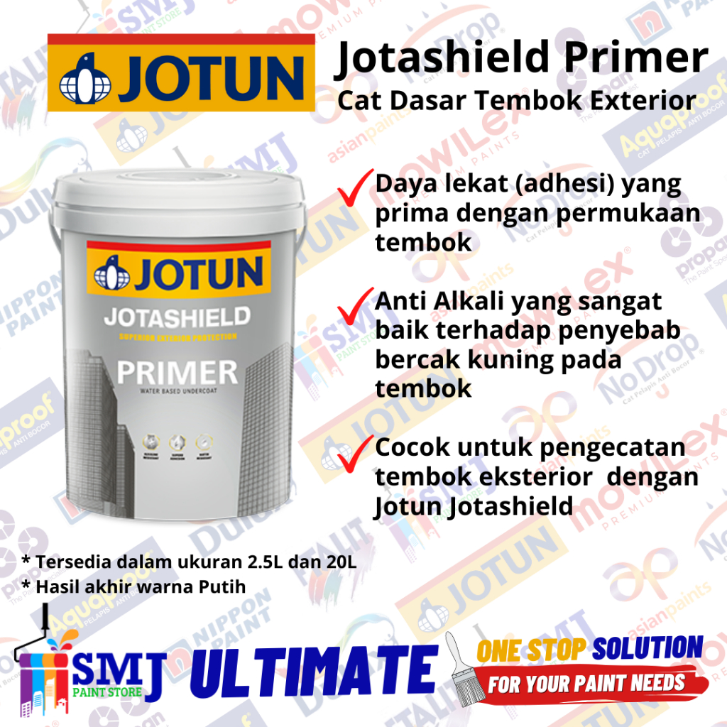 Cat Dasar Eksterior JOTUN JOTASHIELD PRIMER 20L