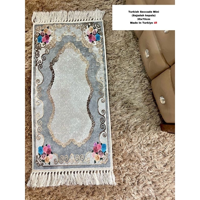 Sajadah kepala kecil  mini Sajadah turkey surabaya