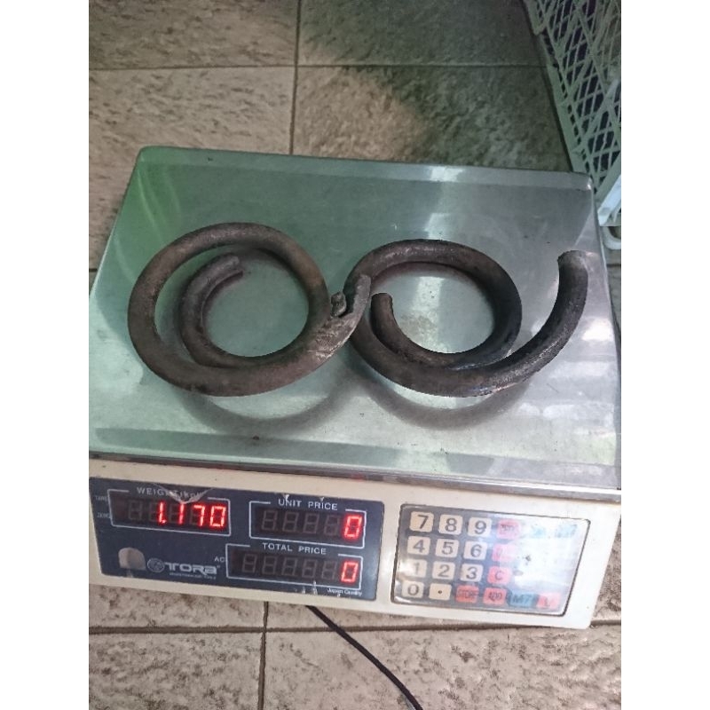 bahan pisau per keong bekas