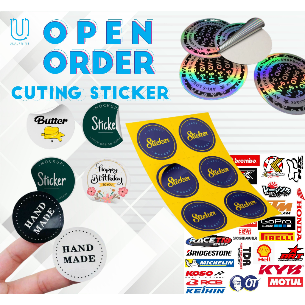 

Cutting Stiker Bulat lingkaran