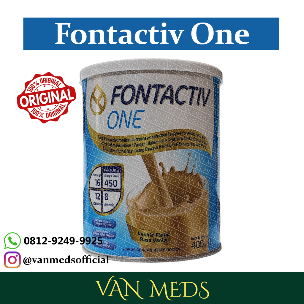 

Fontactiv One 400 GR - Susu untuk Penderita Malnutrisi