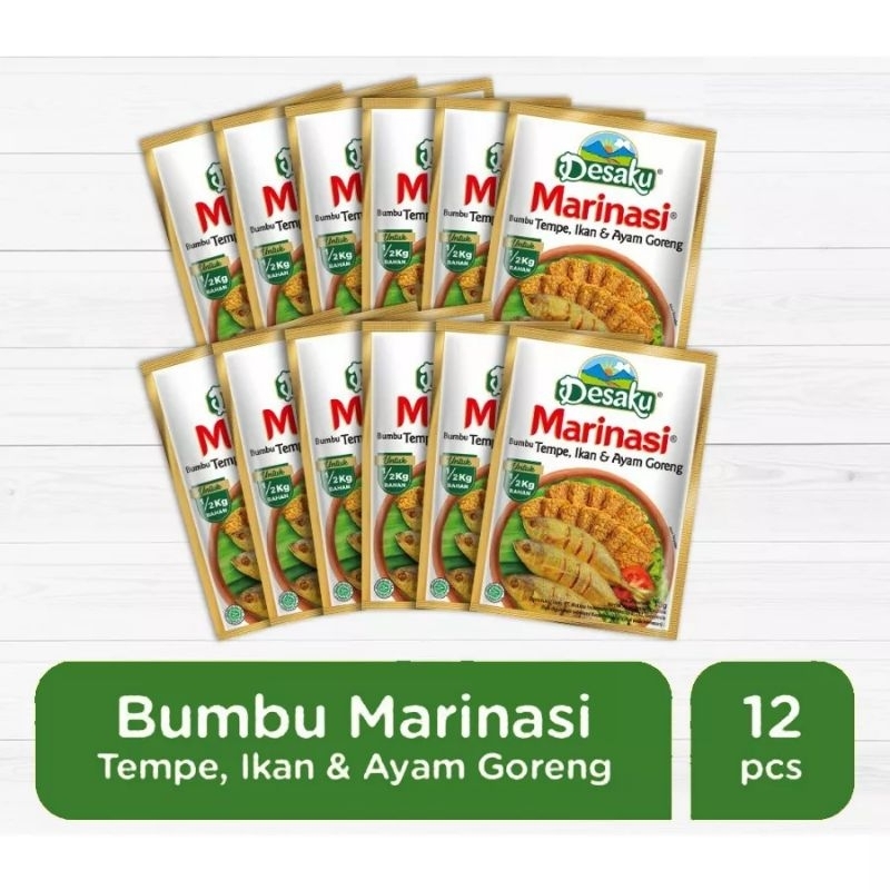 

DESAKU MARINASI BUMBU AYAM TEMPE IKAN 1 RENCENG