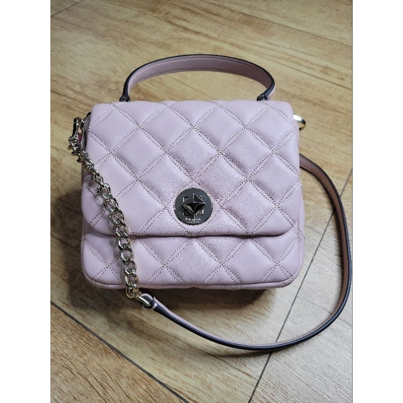 KS Natalia Square Crossbody Rose Smoke