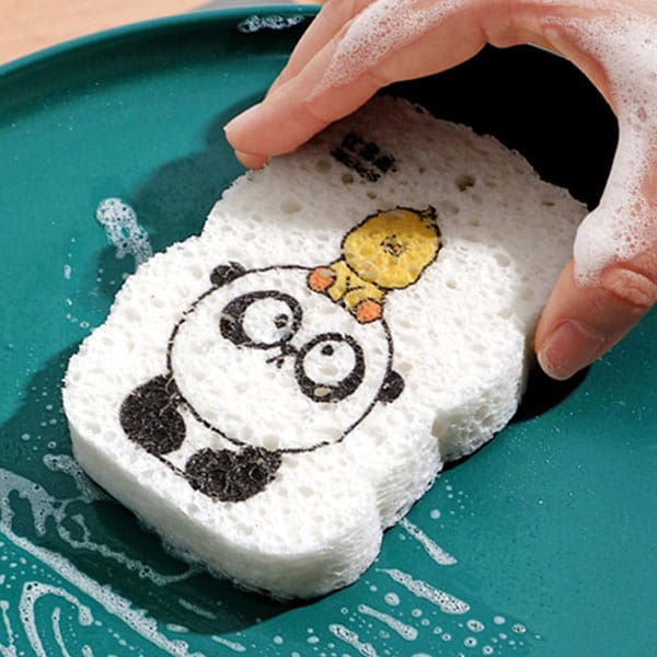 HM56 Spons Busa Karakter Cuci Piring spon Cuci Piring Sponge Busa Ajaib Spon Ajaib Busa Pembersih Serbaguna