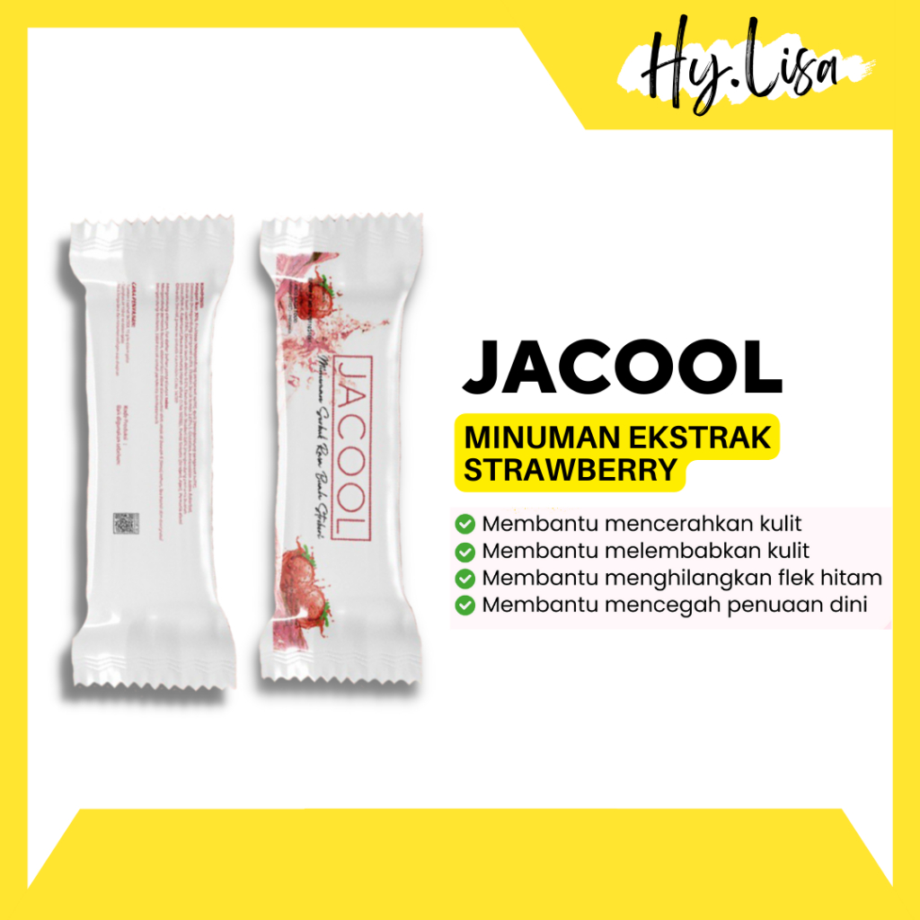 Jacool Sachet Beauty Drink Minuman Collagen Colagen Terbaik Kolagen Suplemen Kecantikan Pemutih Kuli
