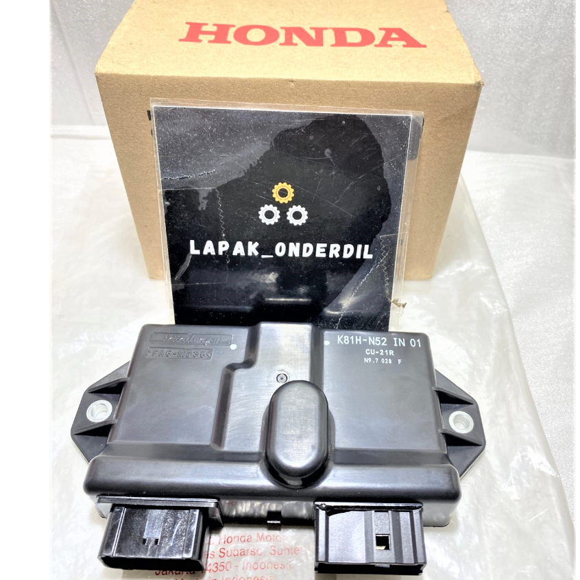 ECU ECM HONDA BEAT ECO FI ESP BEAT STREET NON ISSKODE PART 30400-K81H-N52 IN-01 2016 SAMPAI 2019 GRE