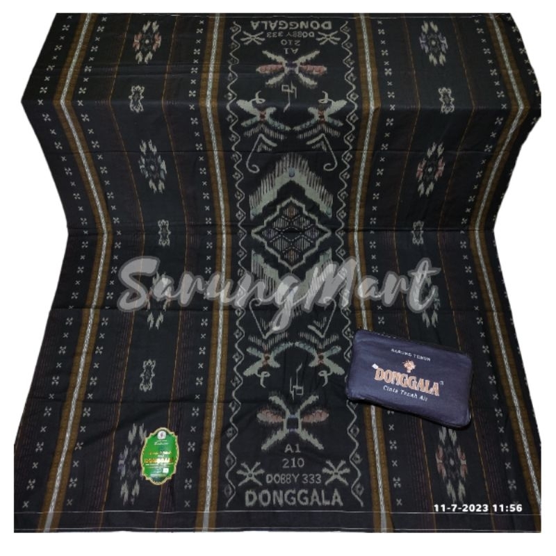 SARUNG DONGGALA A1 210 Dobby Rayon Motif Kenanga