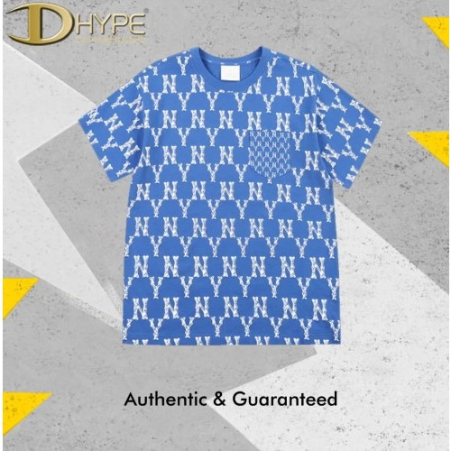 MLB NY YANKEES MONOGRAM POCKET TEE BLUE 100% Authentic