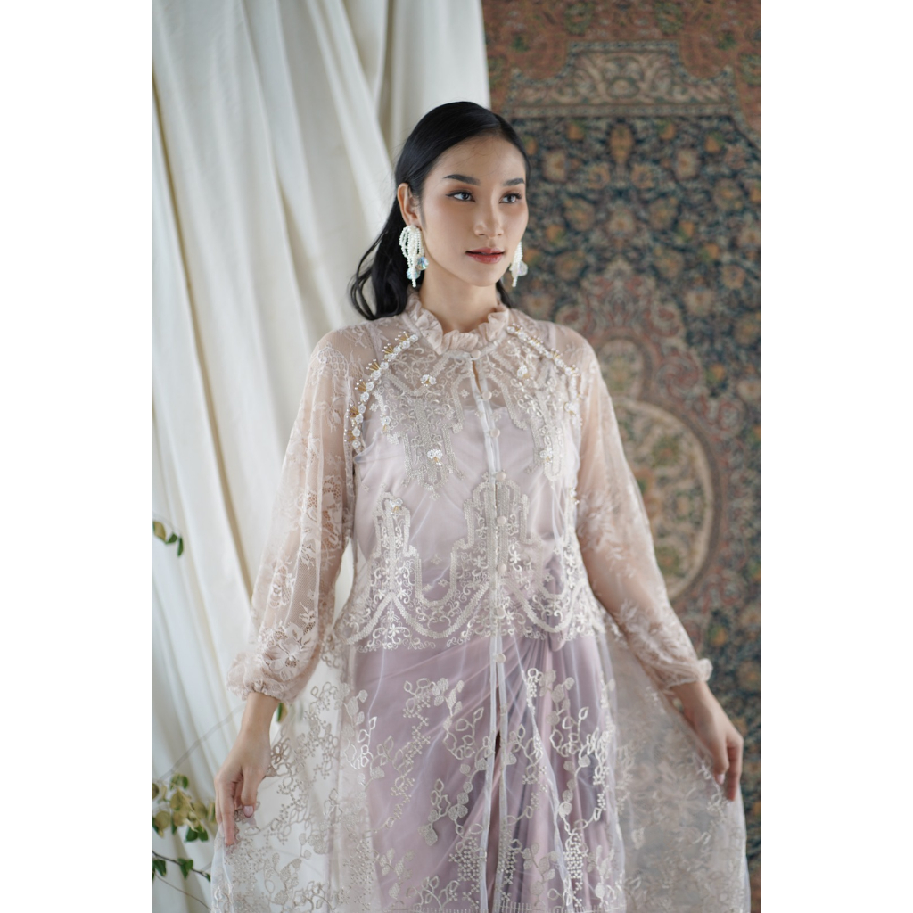 JALEELA - BRYSSA OUTER  (OUTER ONLY) - (INNER NOT INCLUDED) (KEBAYA KONDANGAN / MODERN / LAMARAN / WISUDA)