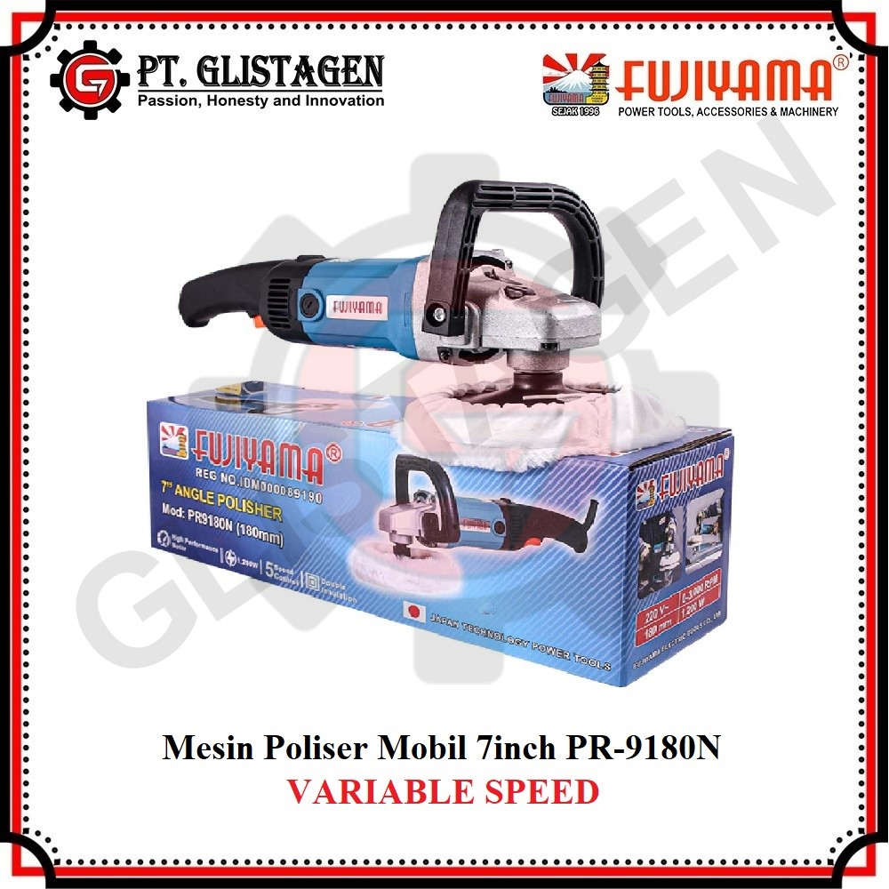 Fujiyama PR9180N Mesin Poles Mobil 7 Inch Polisher Besar