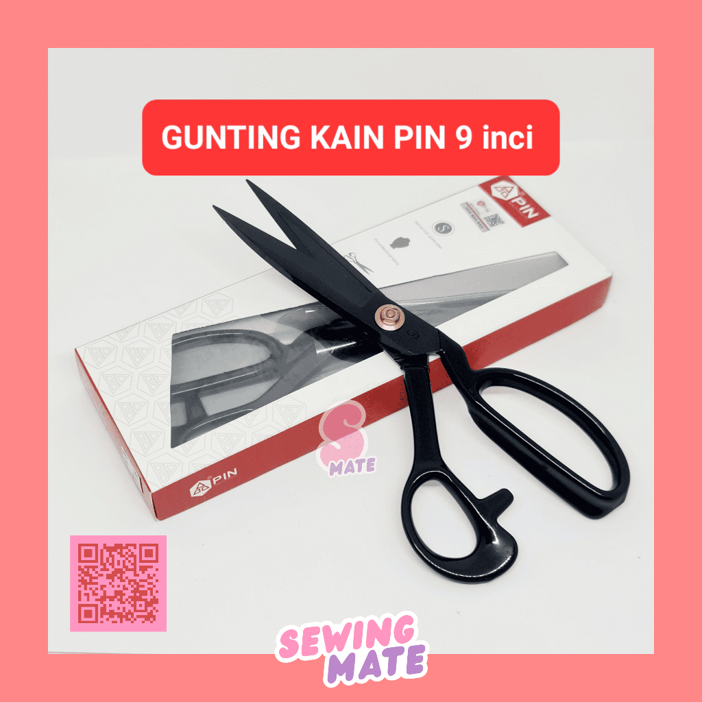 

GUNTING KAIN PIN 9 inci