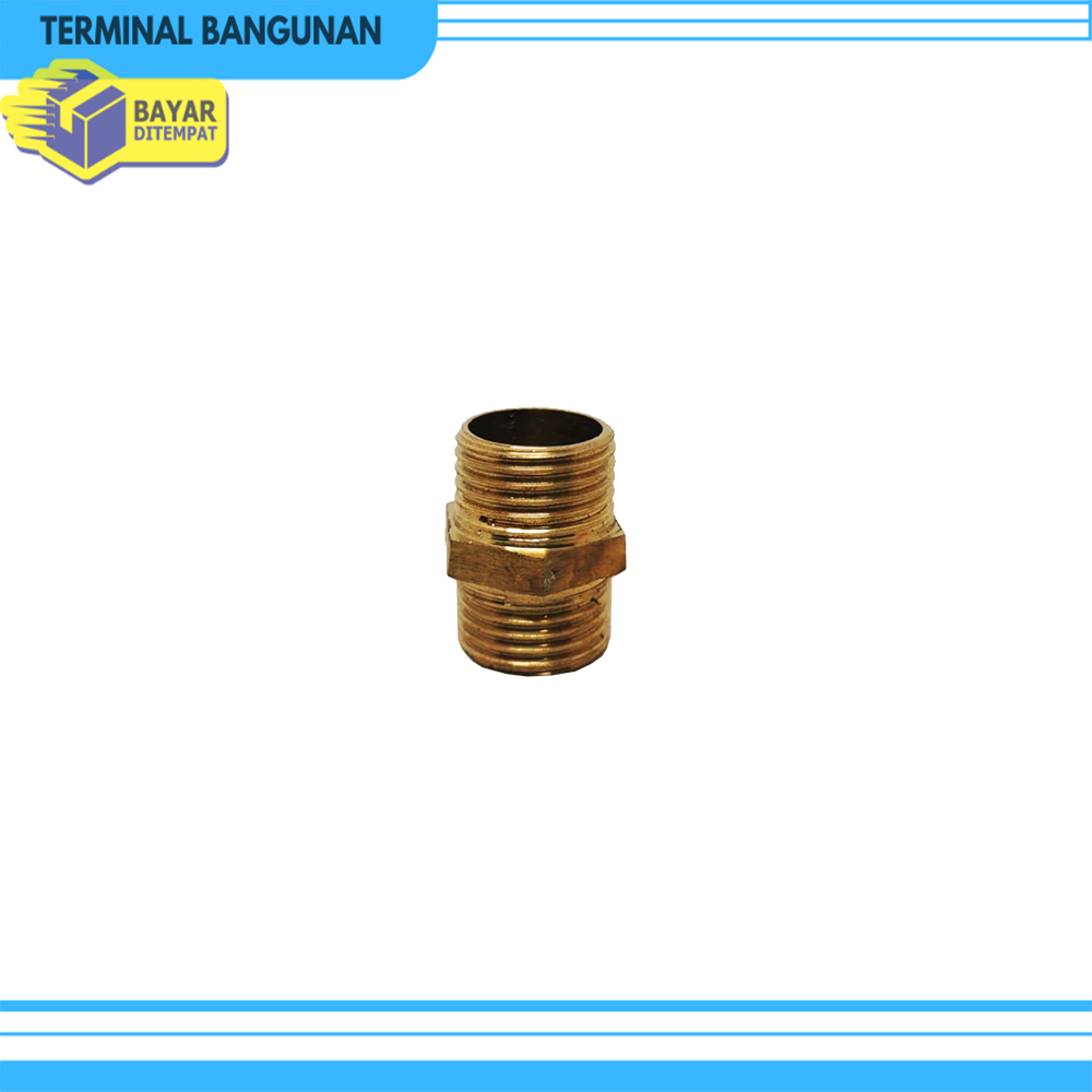 Double Nepel Kuningan 1/2 inch