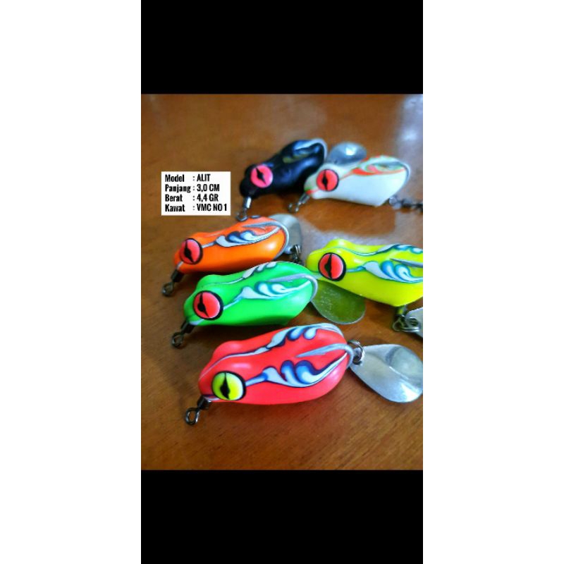 UMPAN CASTING SOFT FROG KILLER PAPAH RADJA LURE