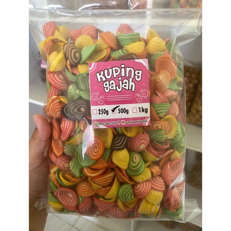 

Kuping gajah kemasan repack 500g